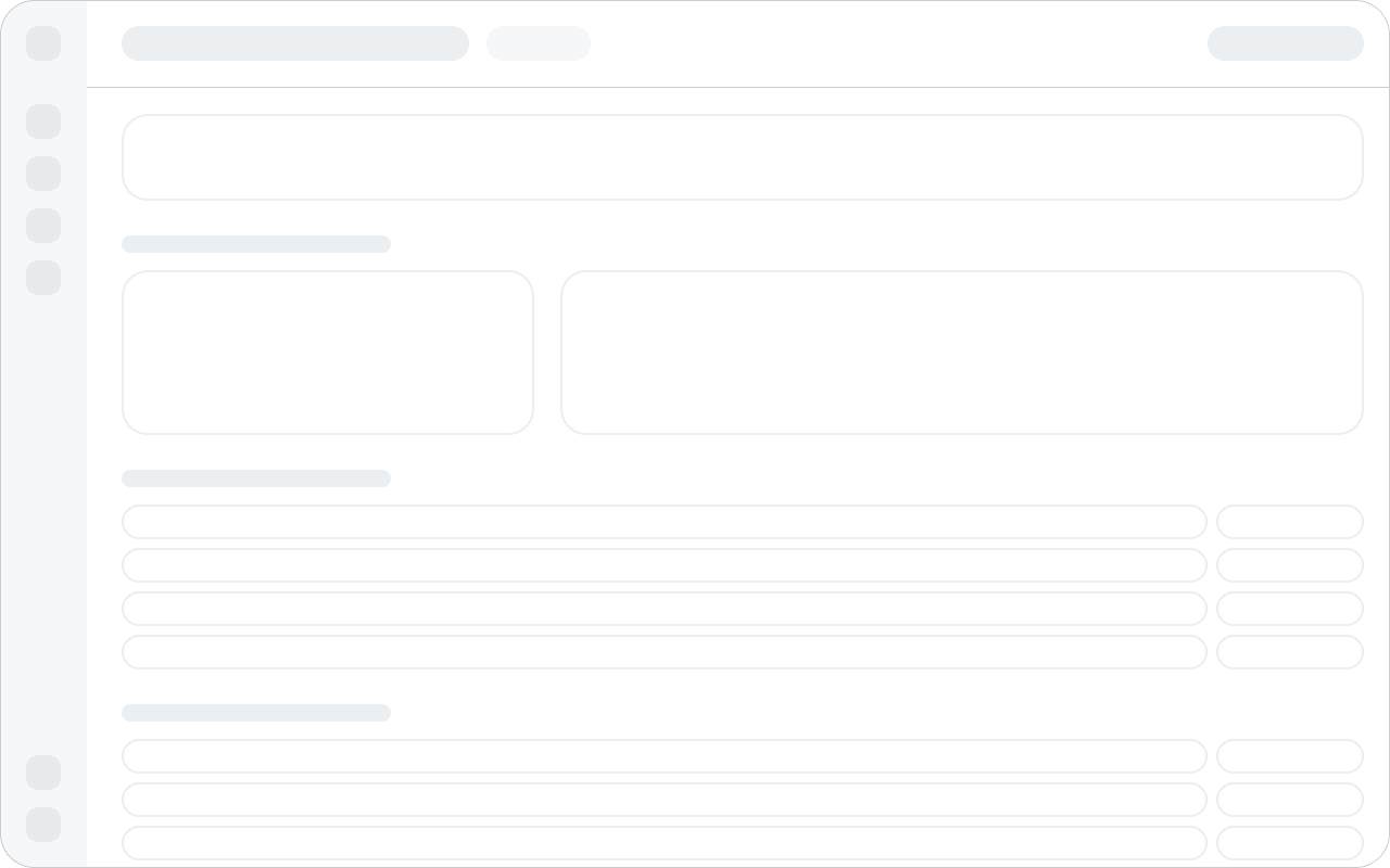 Wireframe da homepage priorizando visão consolidada do patrimônio
